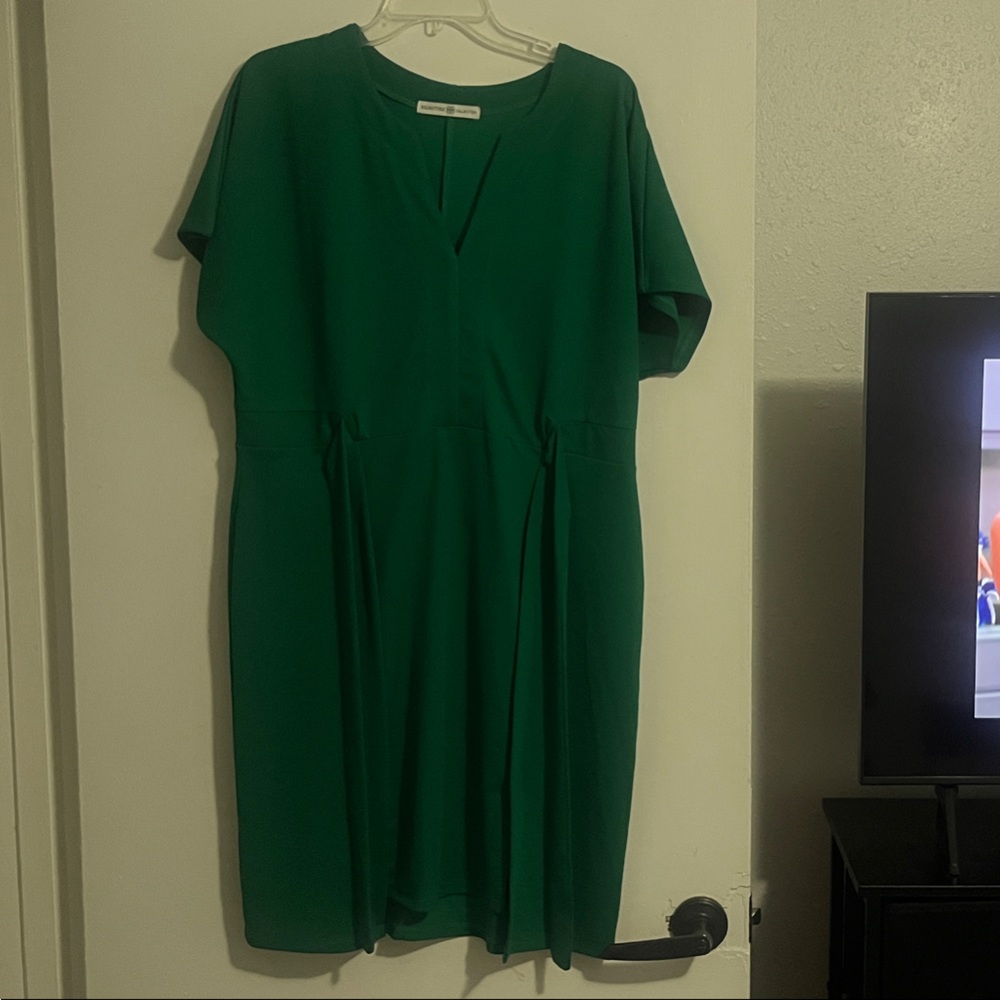 Chic Green Mini Dress